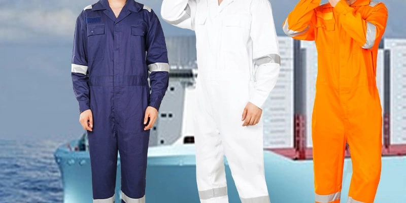 What are the characteristics of 100% cotton coveralls?